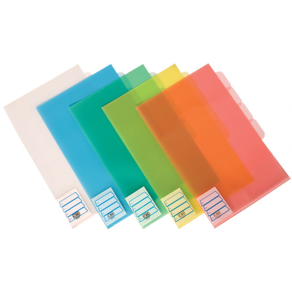 CBE Document Holder 803F PP F4 Yellow