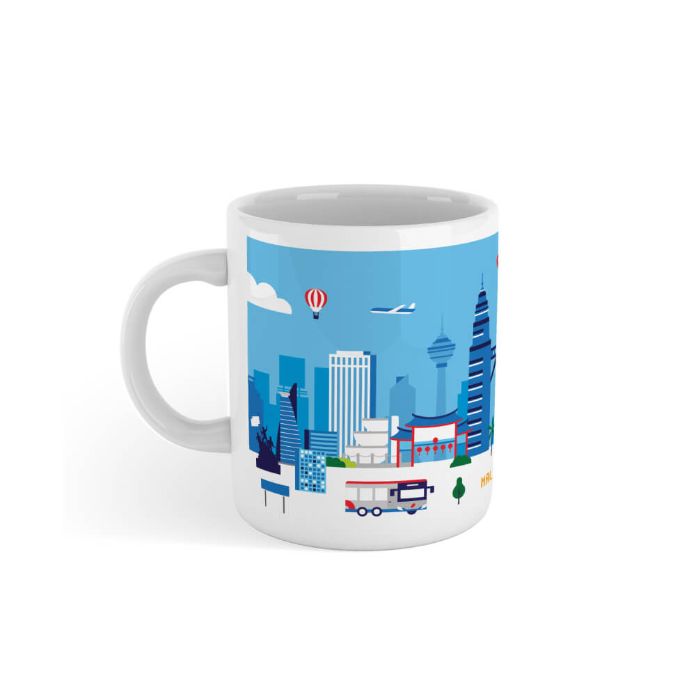 LOKAMADE Mug M02:Kuala Lumpur City Default Title