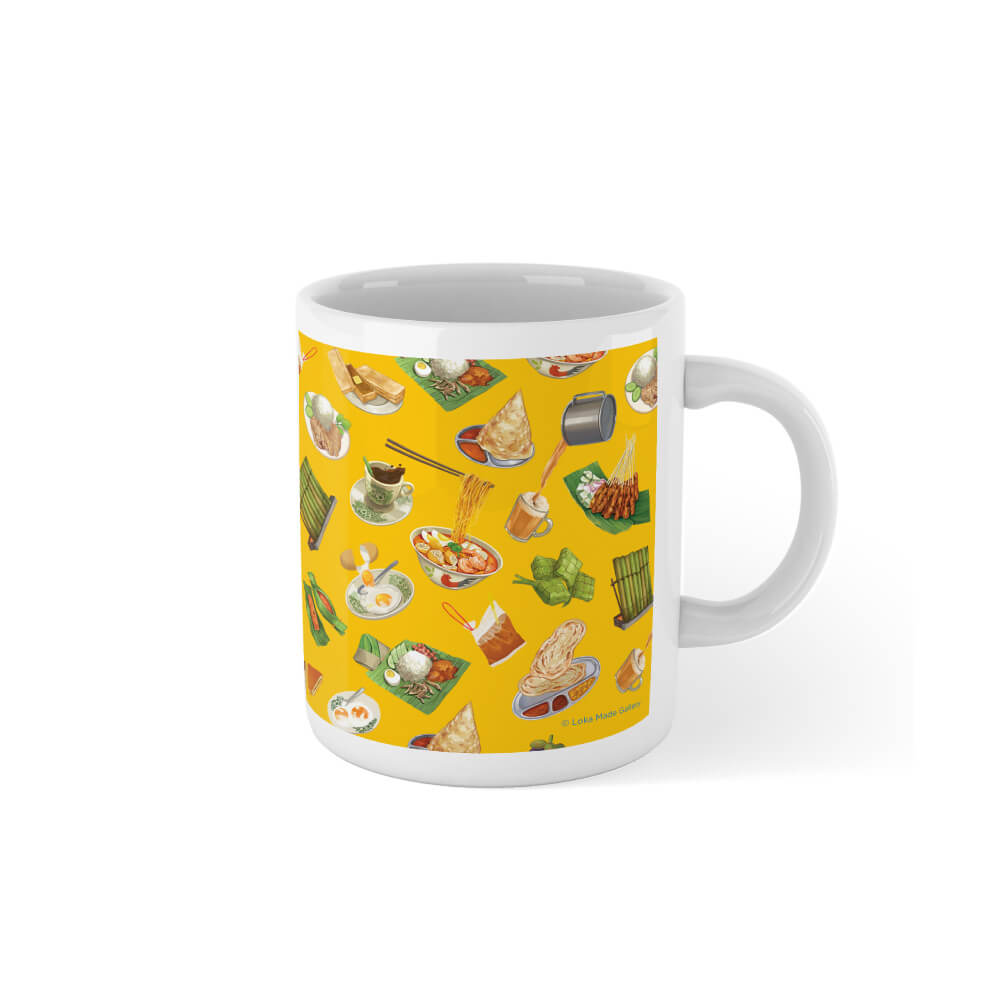 LOKAMADE Mug M04:Food Paradise 1208381