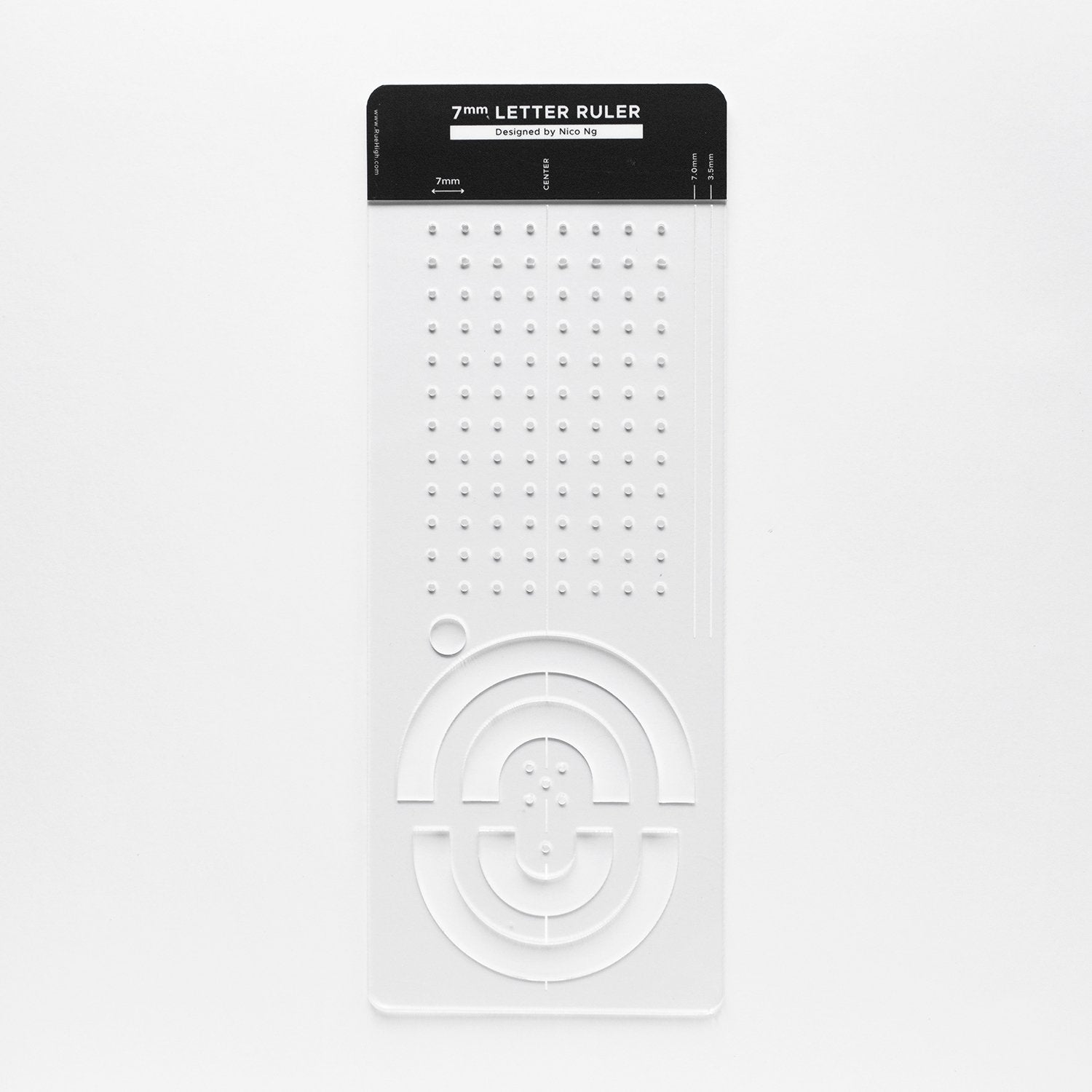 RUEHIGH Letter Ruler Bundle+Box Packaging