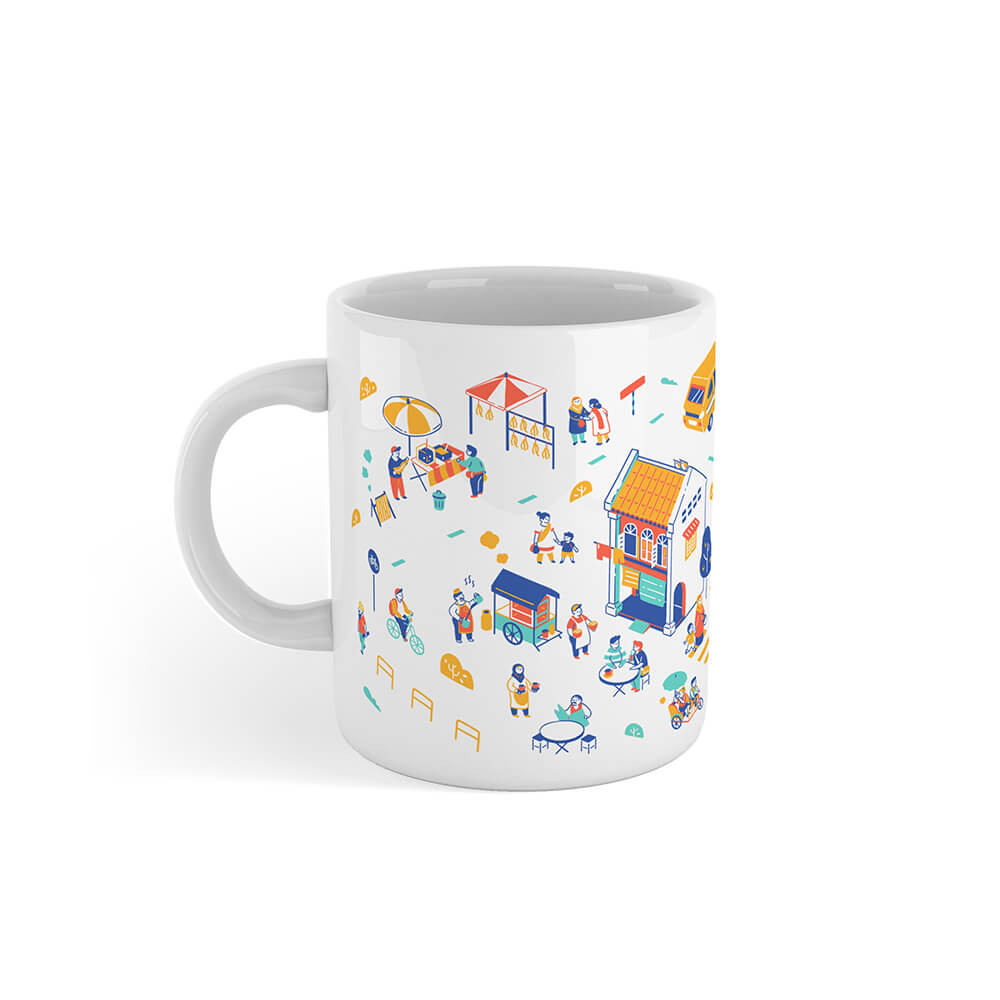 LOKAMADE Mug M09:One Day at a Time Default Title