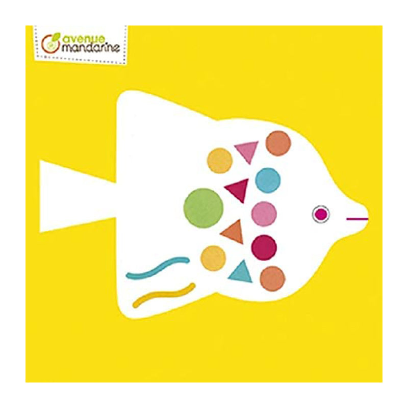 AVENUE MANDARINE Creative Box Aquarium Stickers Default Title