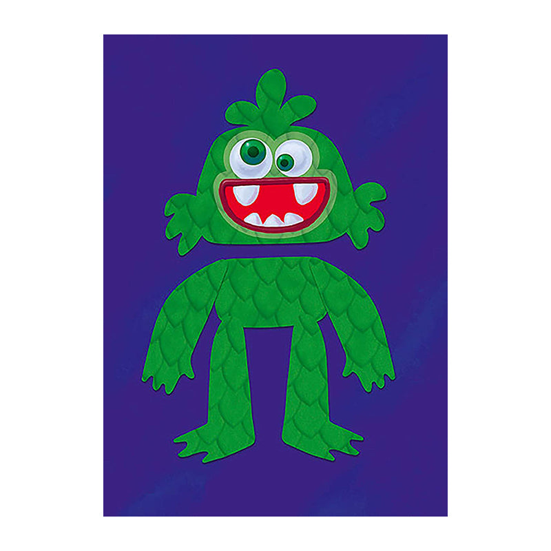 AVENUE MANDARINE Creative Box Cutting-Gluing Monsters Default Title