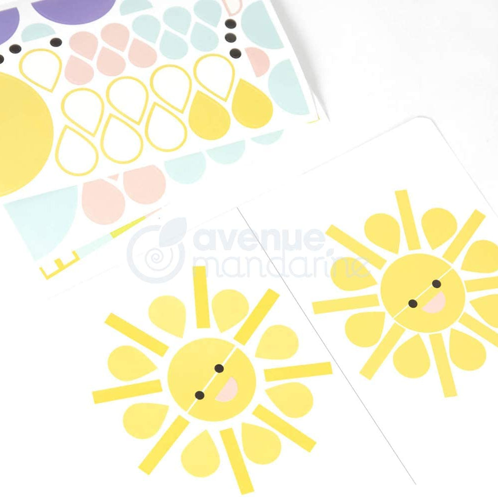 AVENUE MANDARINE Creative Box Educativ' Stickers Copy and Paste 1206716