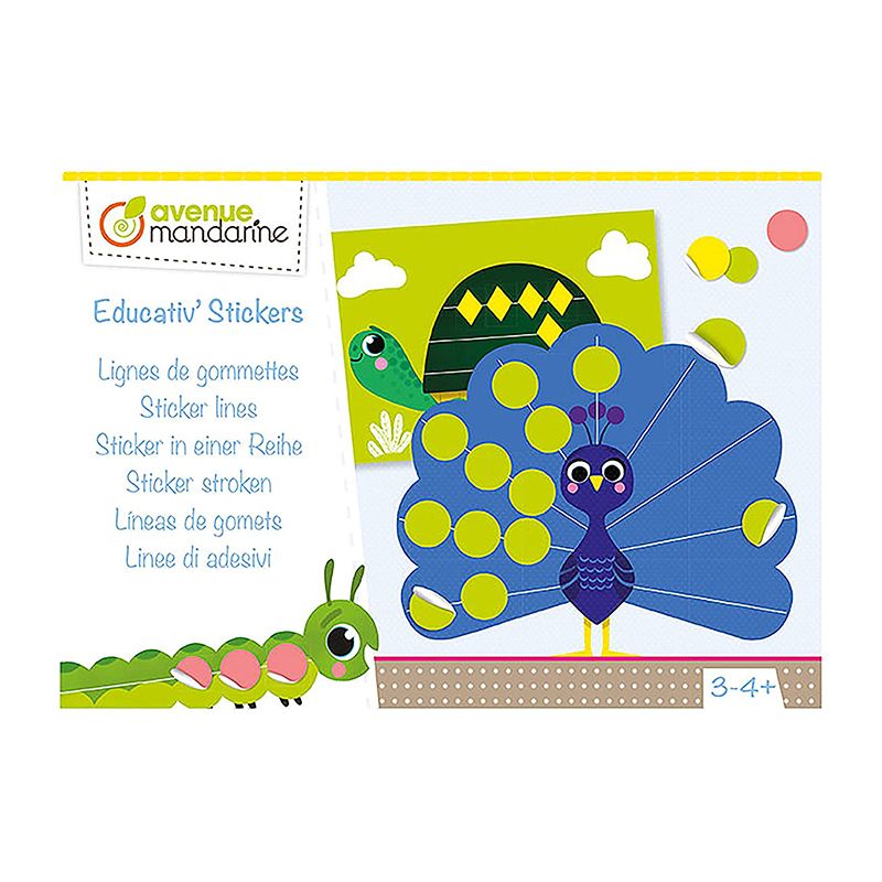 AVENUE MANDARINE Creative Box Educativ' Stickers Sticker Lines Default Title