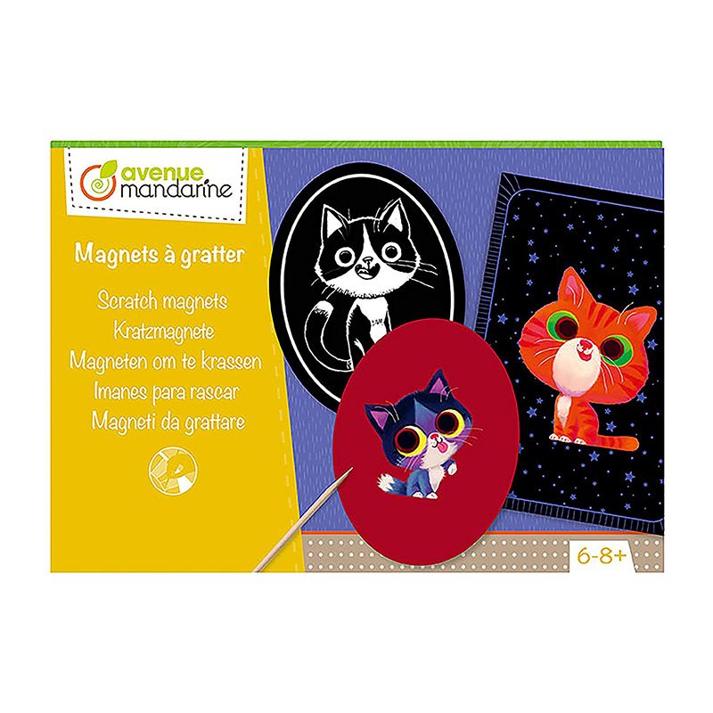 AVENUE MANDARINE Creative Box Scratch Magnets Default Title