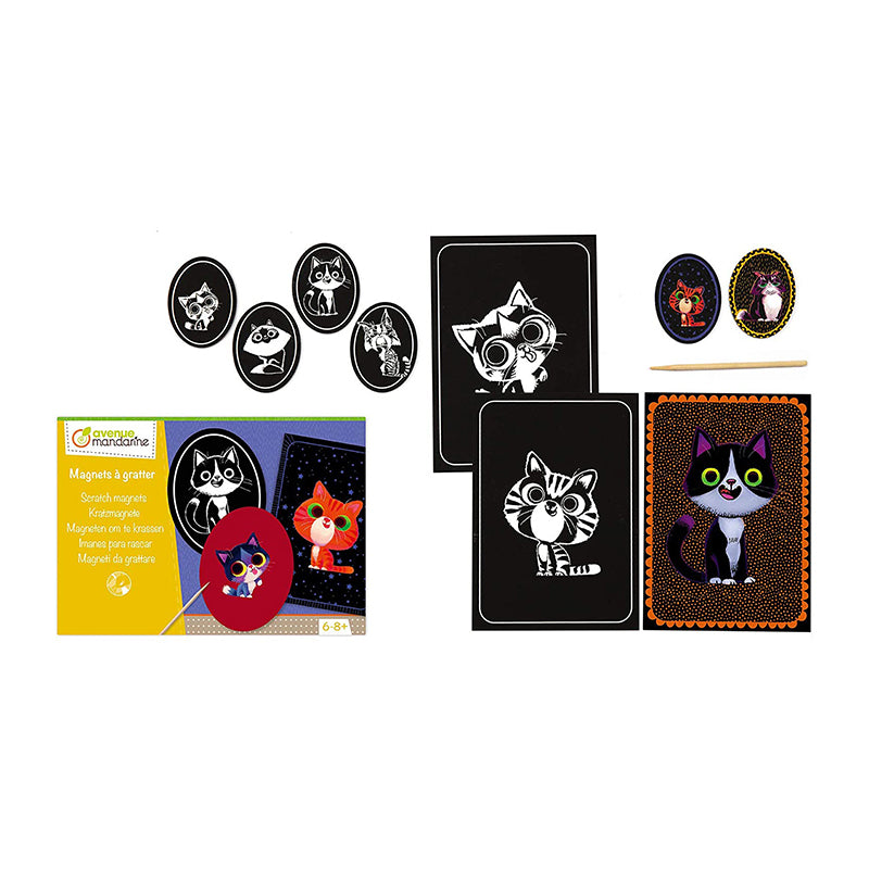 AVENUE MANDARINE Creative Box Scratch Magnets Default Title