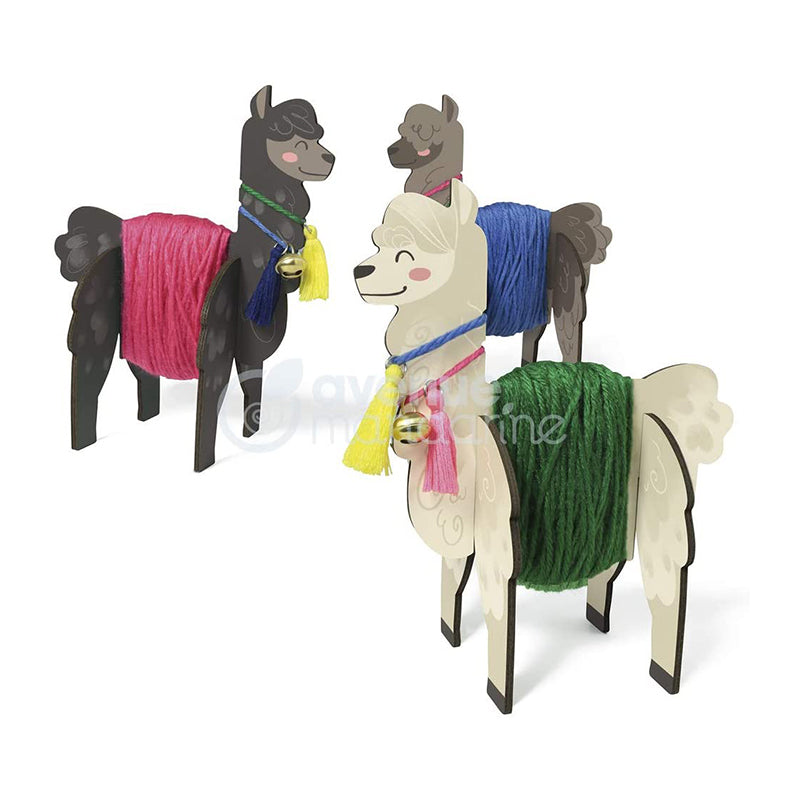 AVENUE MANDARINE Creative Box Wool Llamas Default Title