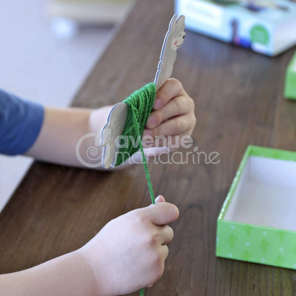 AVENUE MANDARINE Creative Box Wool Llamas Default Title