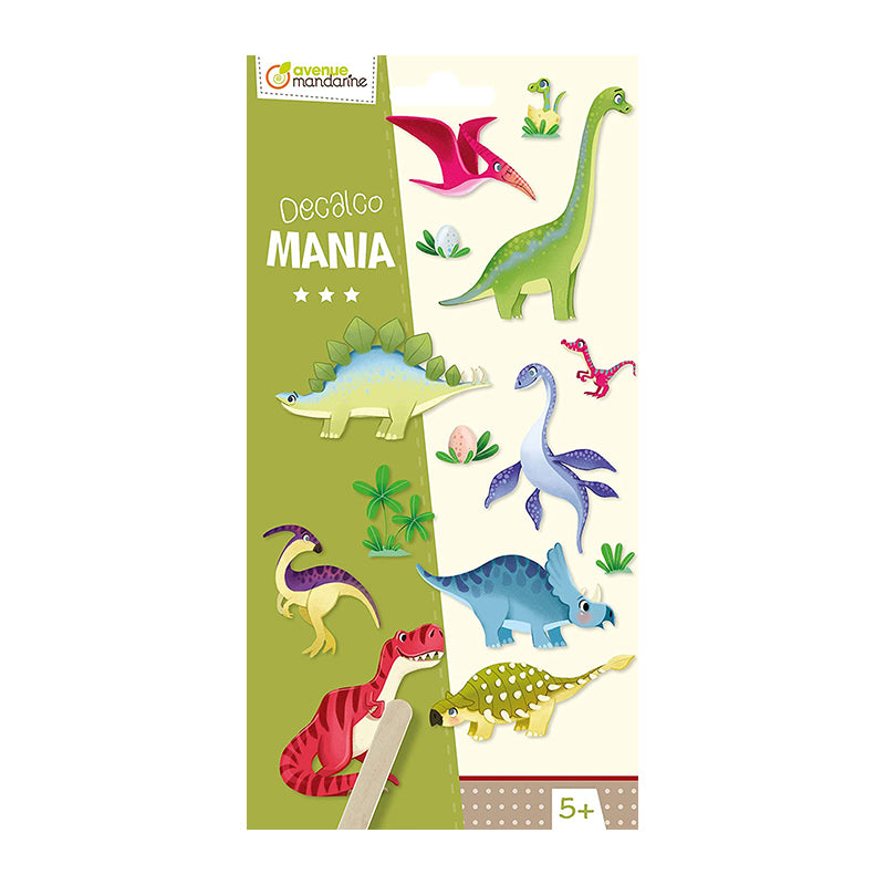 AVENUE MANDARINE Decalco Mania Dinosaurs Default Title