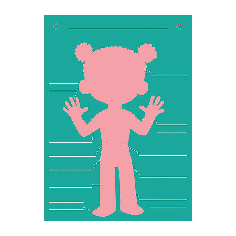 AVENUE MANDARINE Creative Box Decalco Mania Human Body Default Title