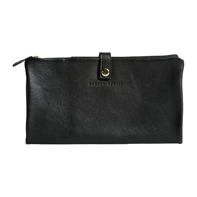 CLAIREFONTAINE Flying Spirit Leather Flat Pencil Sleeve Black Default Title