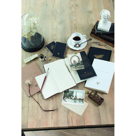 CLAIREFONTAINE Flying Spirit Leather Mini Pencil Case Cognac Default Title