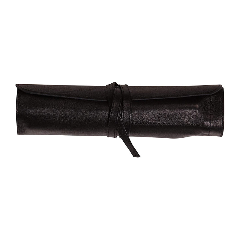CLAIREFONTAINE Flying Spirit Leather Pencil Roll Black Default Title