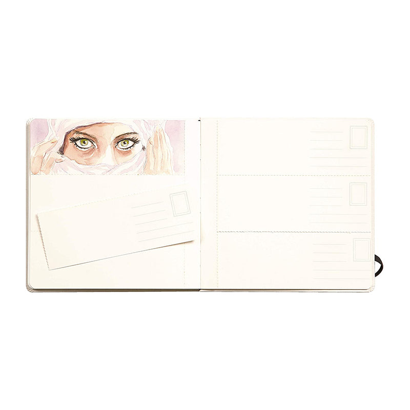 CLAIREFONTAINE Fontaine Hard Album Hot Pressed 300g 21x21cm Default Title