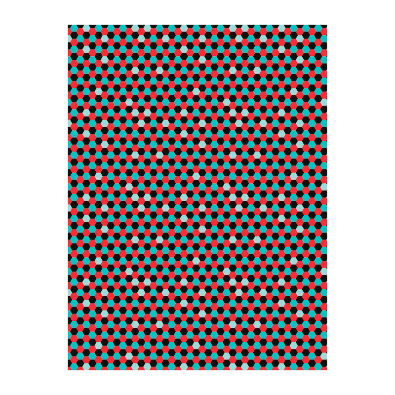 DECOPATCH Paper:Red 719 Hexagonal Default Title