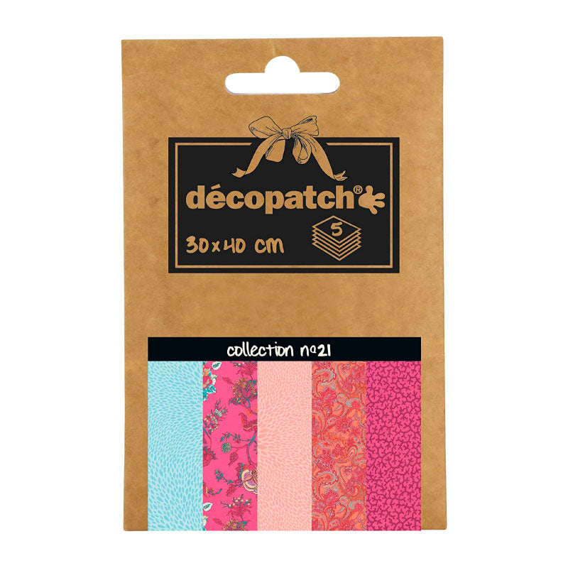 DECOPATCH Papers:Deco Pocket 5s 30x40cm No.21 Default Title
