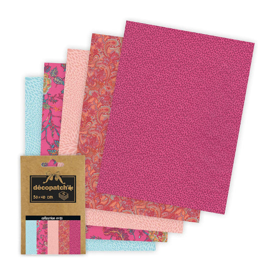DECOPATCH Papers:Deco Pocket 5s 30x40cm No.21 Default Title
