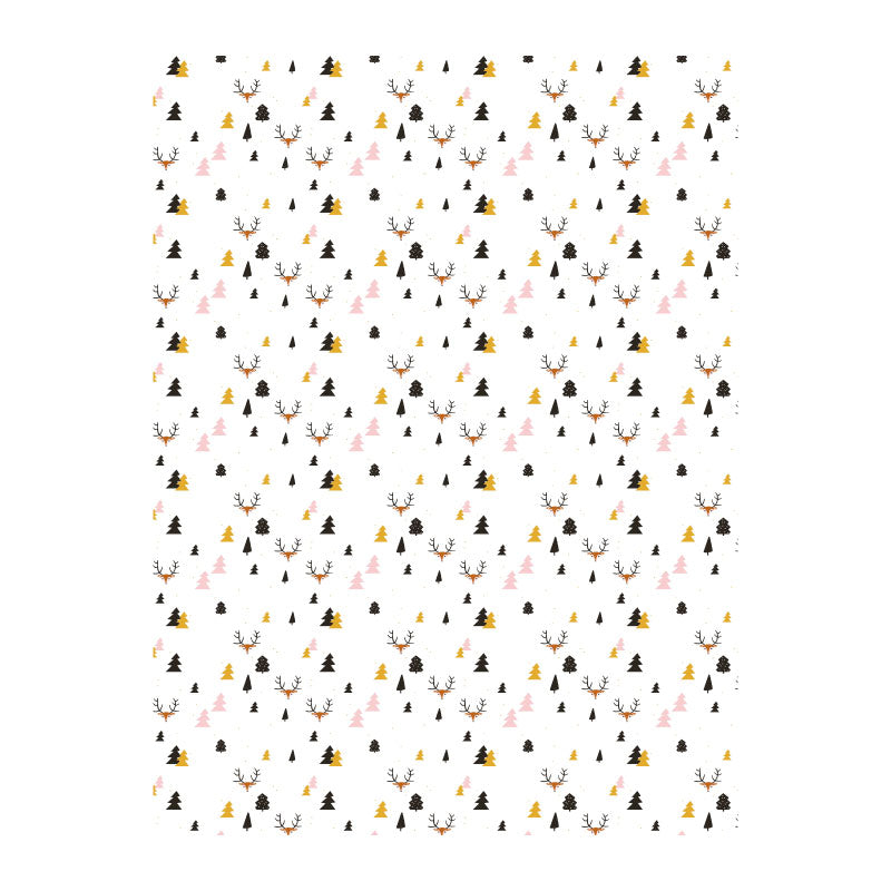 DECOPATCH Paper-Texture:Black & White 777 Christmas Default Title