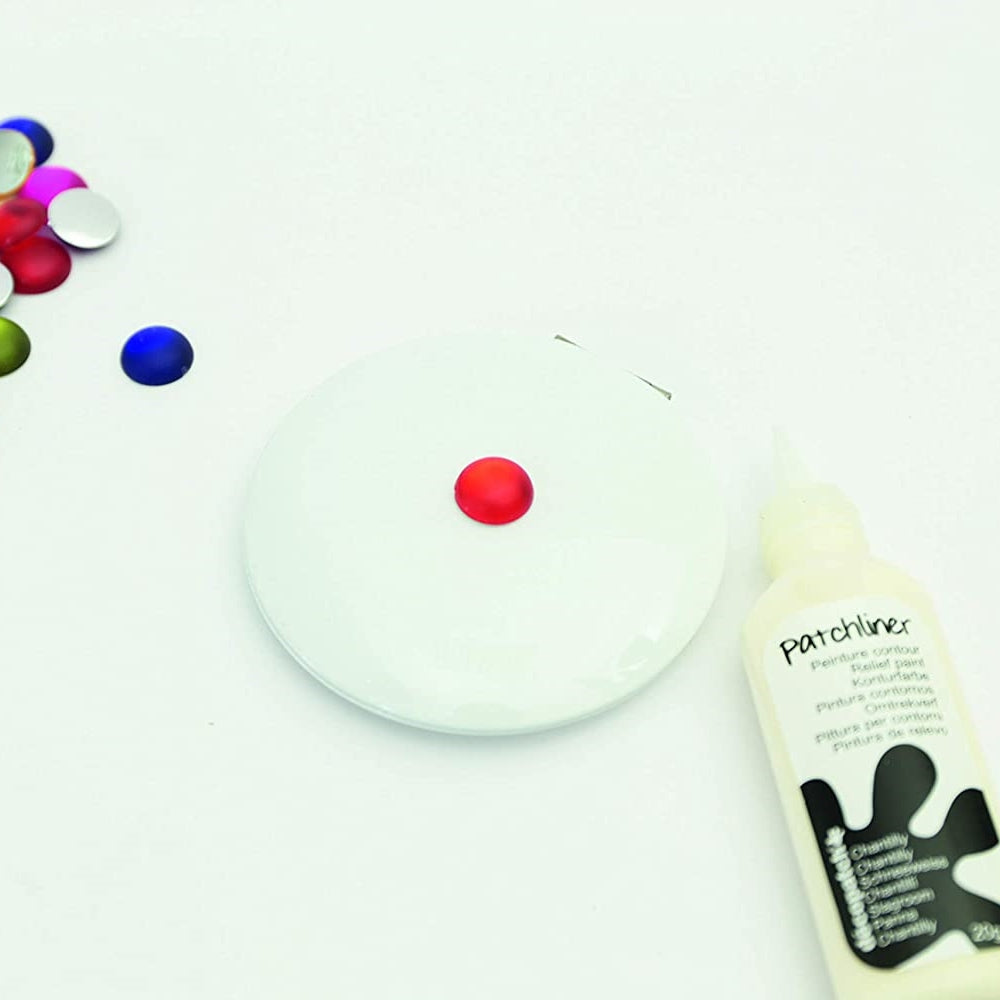 DECOPATCH:Accessories Hearts 0.5cm Black/White 60s Default Title