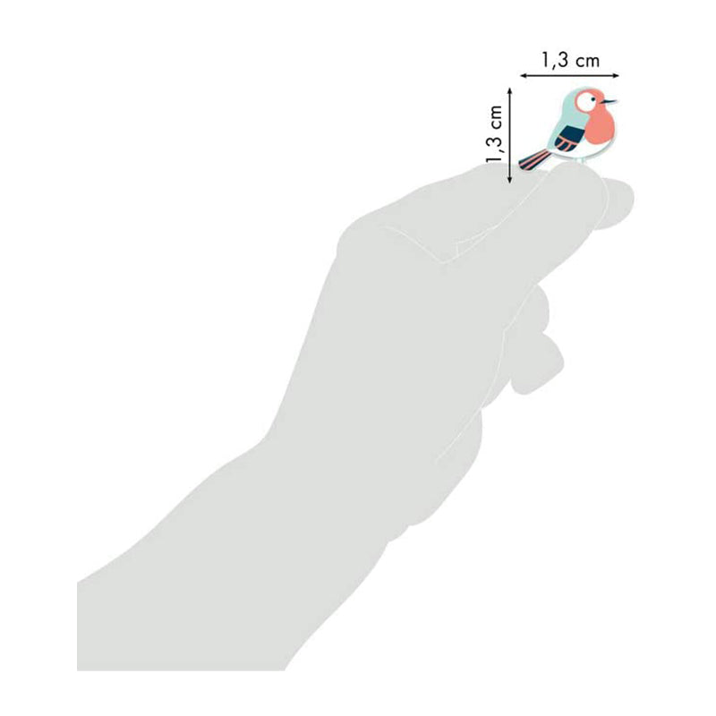 MAILDOR 3D Stickers Cooky Birds 1s Default Title