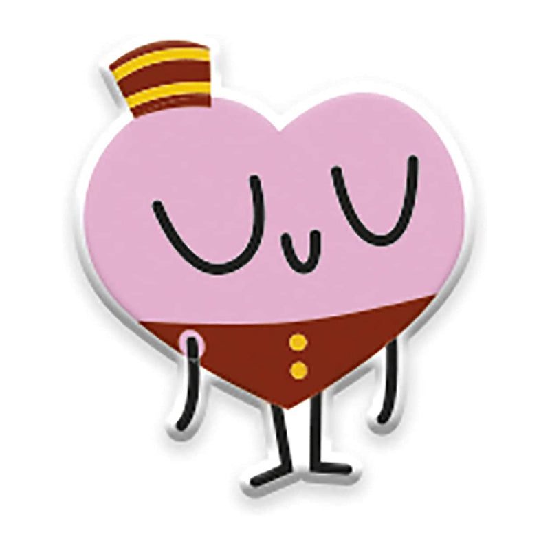 MAILDOR 3D Stickers Cooky Business Hearts 1s Default Title