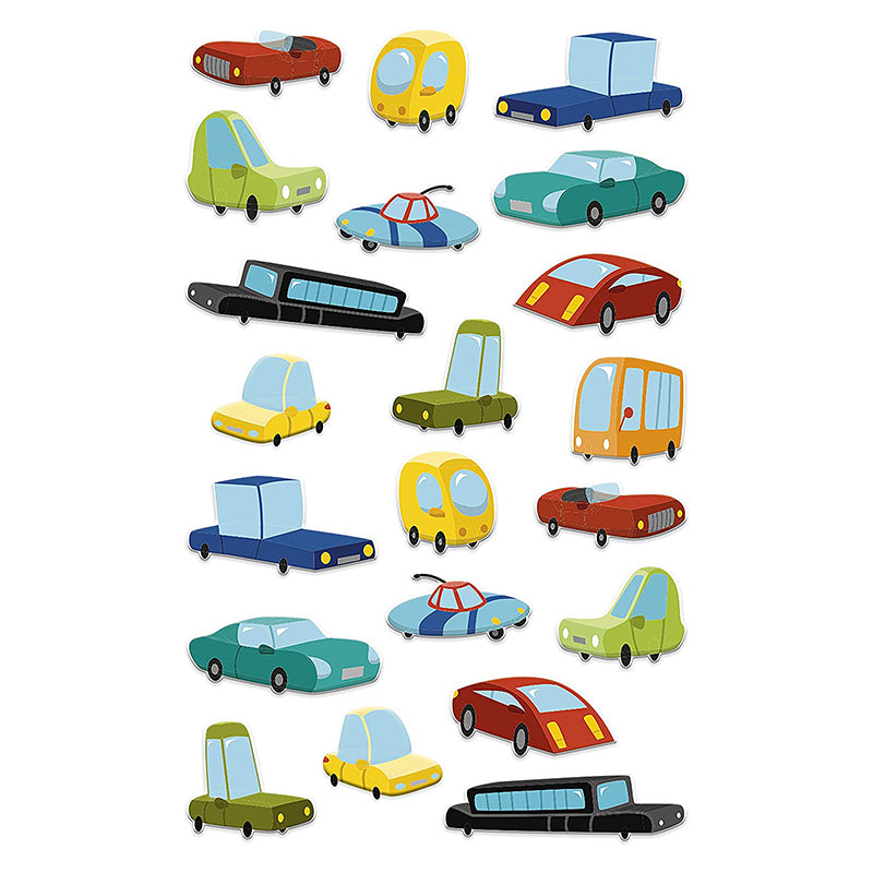 MAILDOR 3D Stickers Cooky Cars 1s Default Title