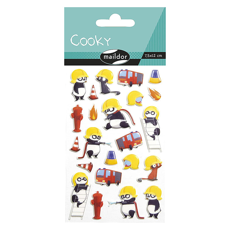MAILDOR 3D Stickers Cooky Fireman 1s Default Title