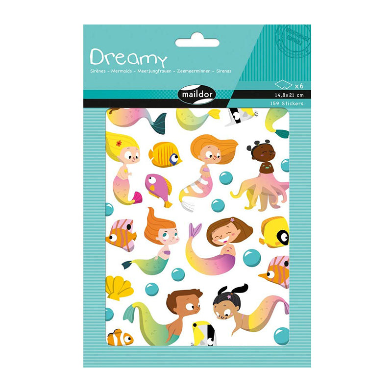 MAILDOR Deco Stickers Dreamy Mermaids 6s Default Title