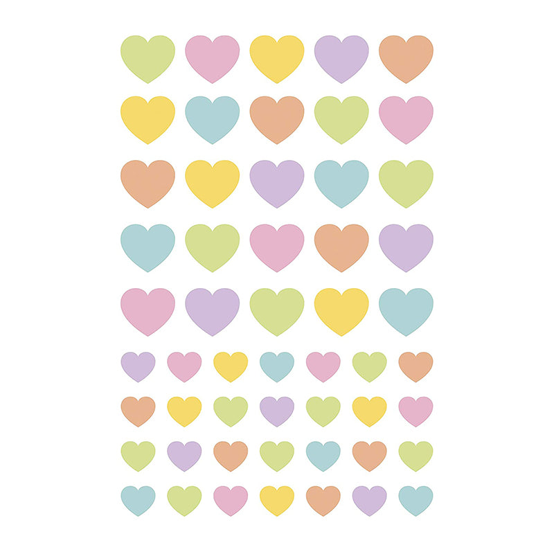 MAILDOR Geo Stickers Initial Multicolour Hearts 4s Default Title