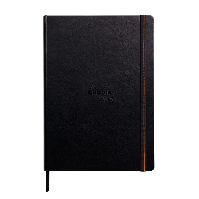 RHODIA Touch Carbon Book 120g A4 Blank 56s Default Title