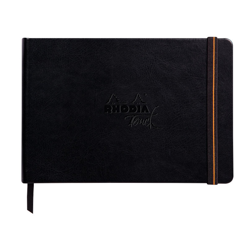 RHODIA Touch Carbon Book 120g A5 Blank 56s Default Title