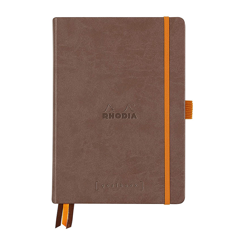 RHODIArama Goalbook HC White A5 Dot Chocolate Default Title