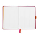 RHODIArama Goalbook Hardcover White A5 Dot Raspberry Default Title