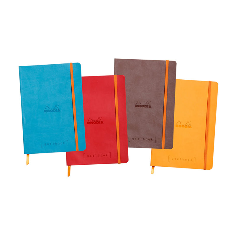 RHODIArama Goalbook A5 White Dot Soft-Assorted 16x Default Title