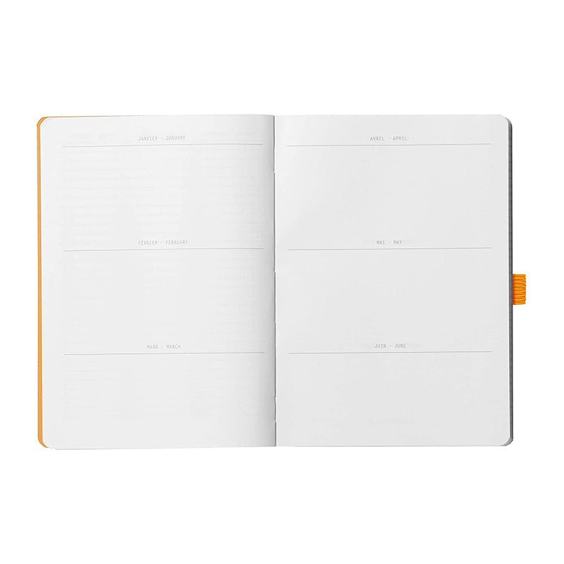 RHODIArama Goalbook A5 White Dot Soft-Assorted 16x Default Title
