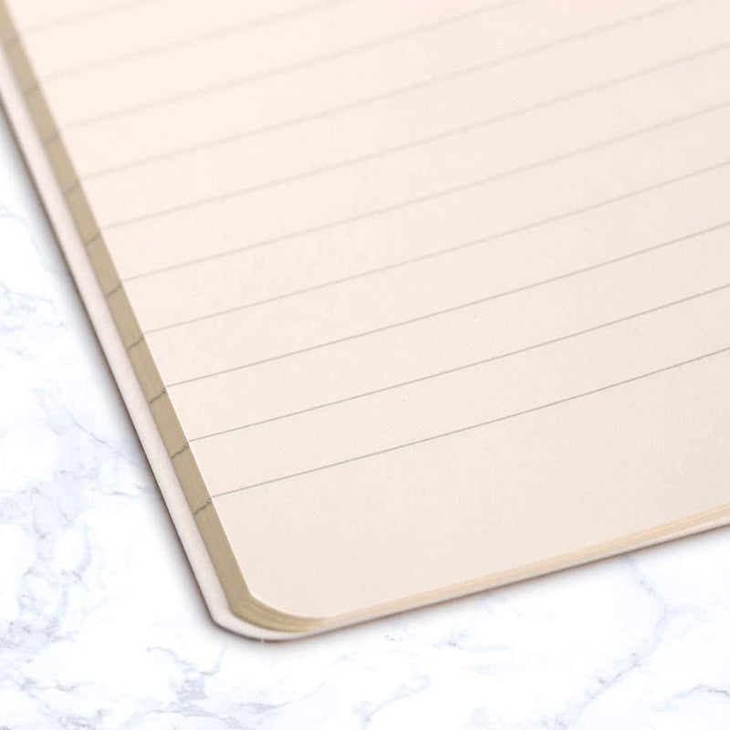 CLAIREFONTAINE Neo Deco 9x14cm Lined 48s Antique-Ice Blue Default Title