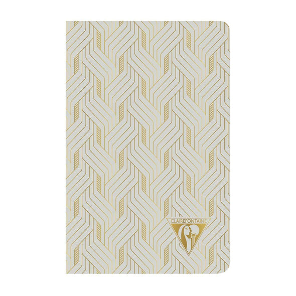 CLAIREFONTAINE Neo Deco 9x14cm Lined 48s Mirage-Pearl Grey Default Title