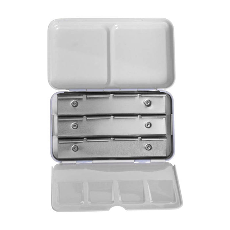 WHITE NIGHTS Empty Metal Box for 12 Pans Lilac