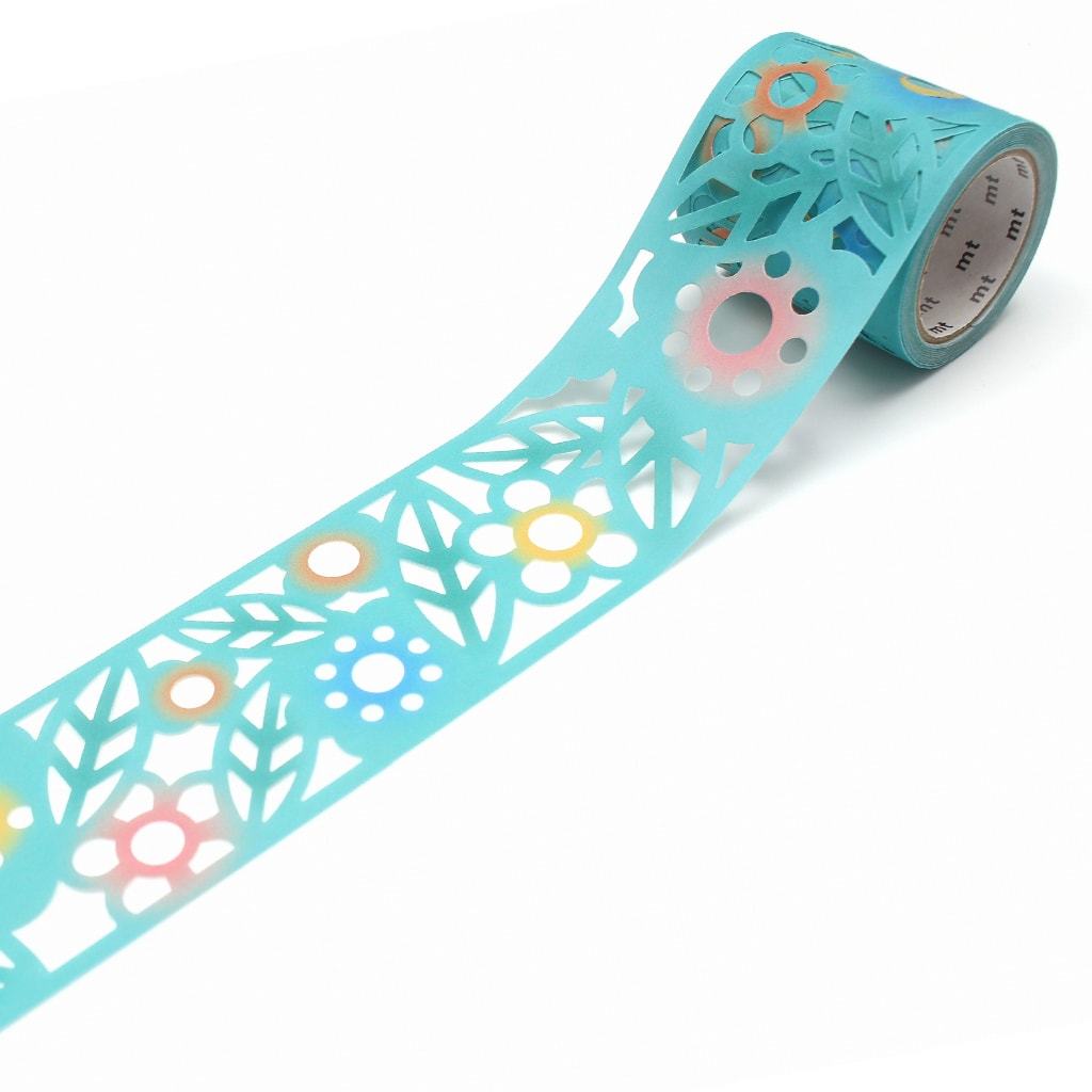 MT Fab Die-Cut tape Cutout Flower 45mm