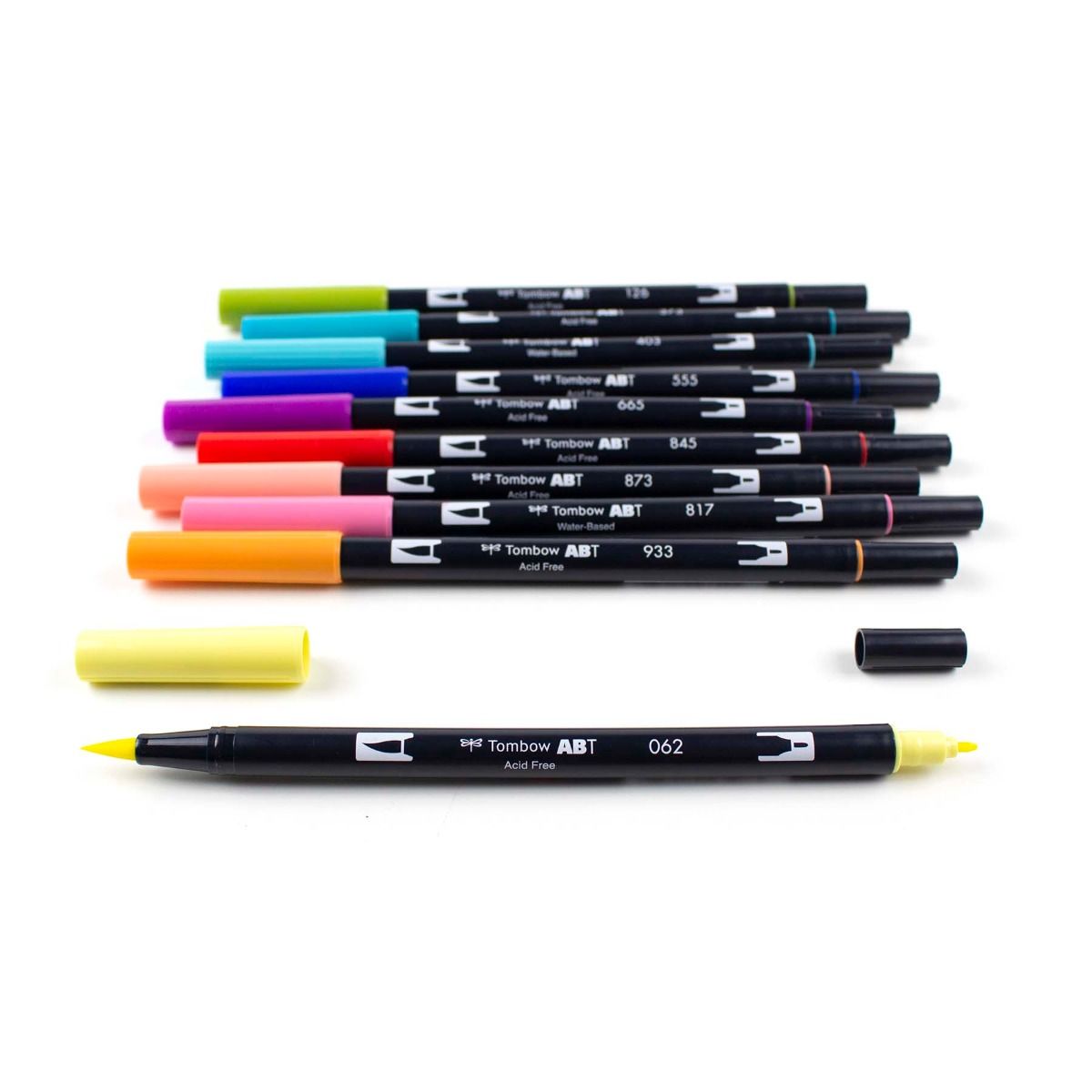 TOMBOW ABT Dual Brush Pen Set 10s Retro