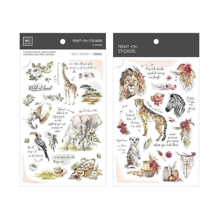 MU Print-On Sticker 2s 148-Grassland Memories