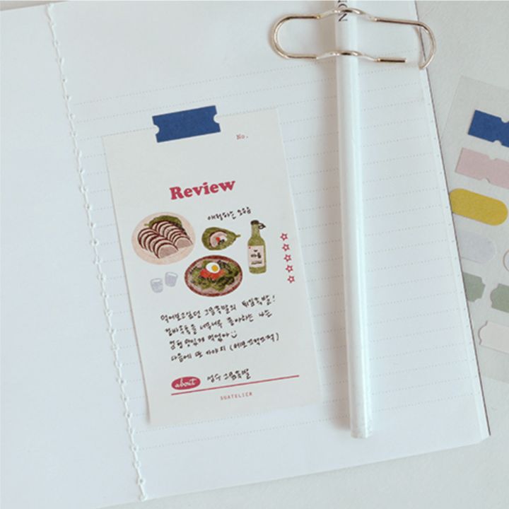 SUATELIER Stickers No.1109: Food Trip III