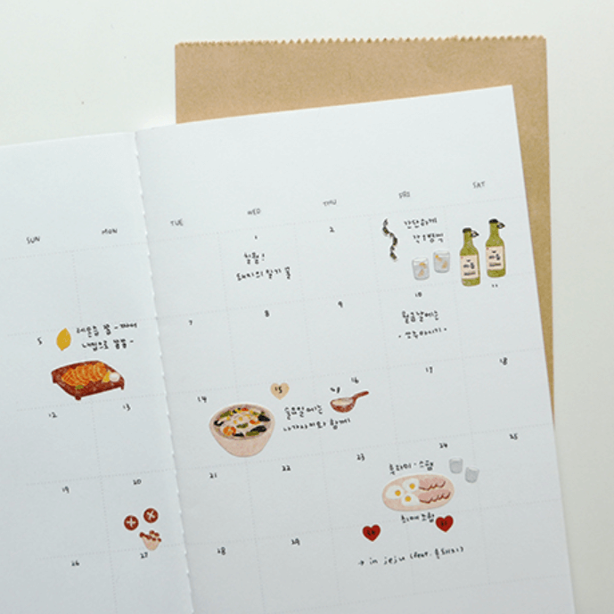 SUATELIER Stickers No.1109: Food Trip III