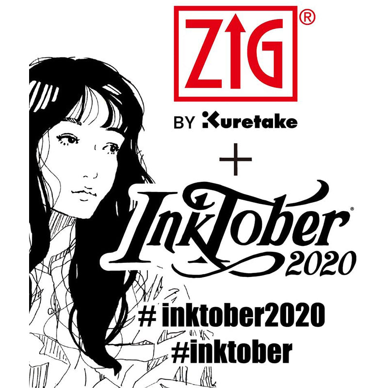 ZIG Inktober 3pcs Ink Set Default Title