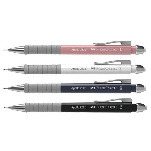 FABER-CASTELL Mechanical Pencil 232593 Apollo 0.5mm 1s 4 Colours
