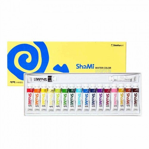 SHAMI Watercolour 10ml 18 Colours