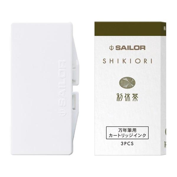 SAILOR Shikiori Ink Cartridges 3s Rikyu-Cha