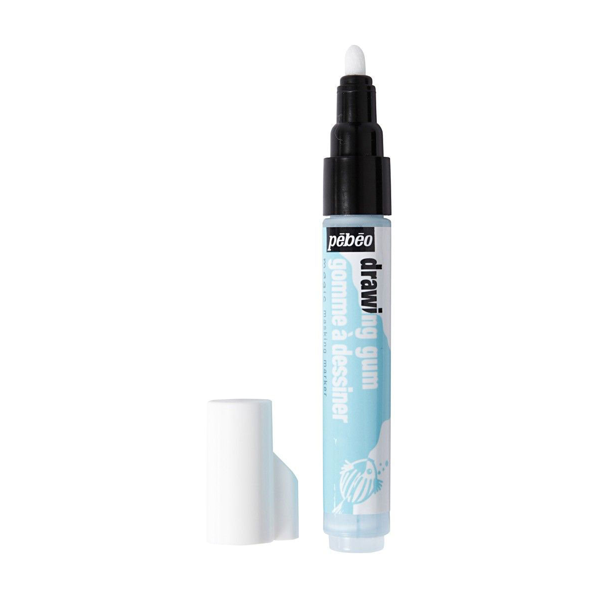 PEBEO Drawing Gum Marker 4mm Nib Blister Pack