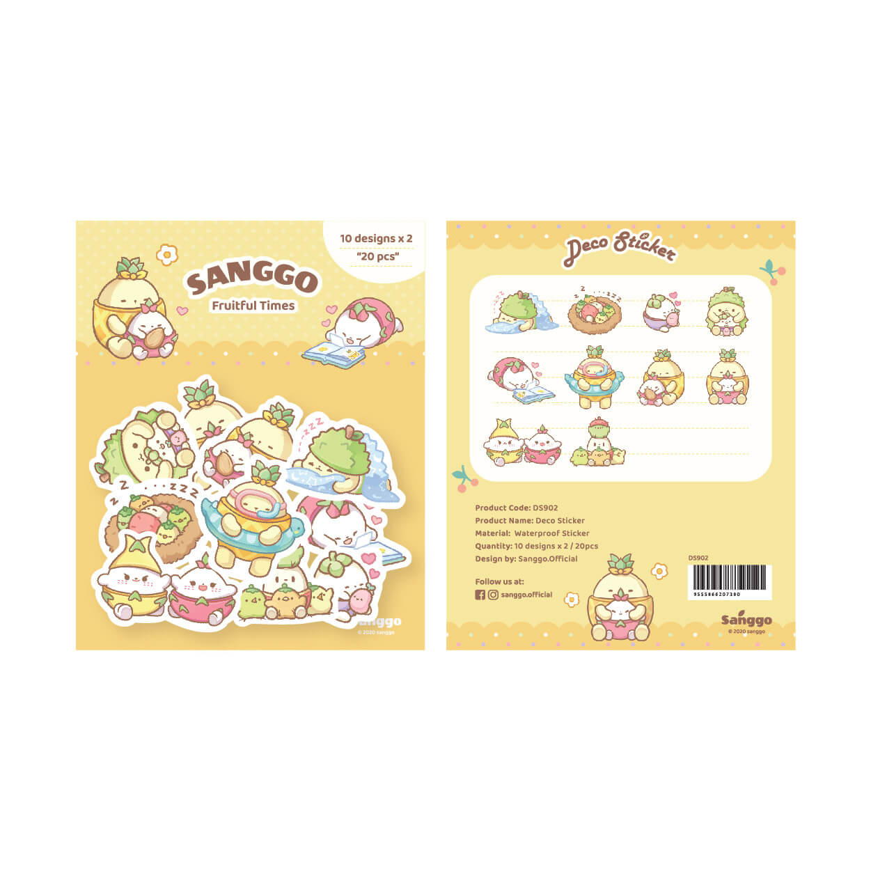 LOKAMADE Deco Sticker DS902:Fruitful Times Default Title
